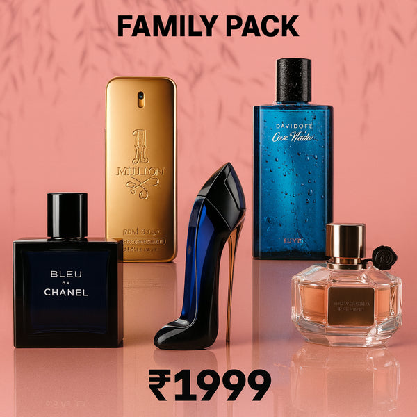 FAMILY PACK @ 1999 30ml x 5